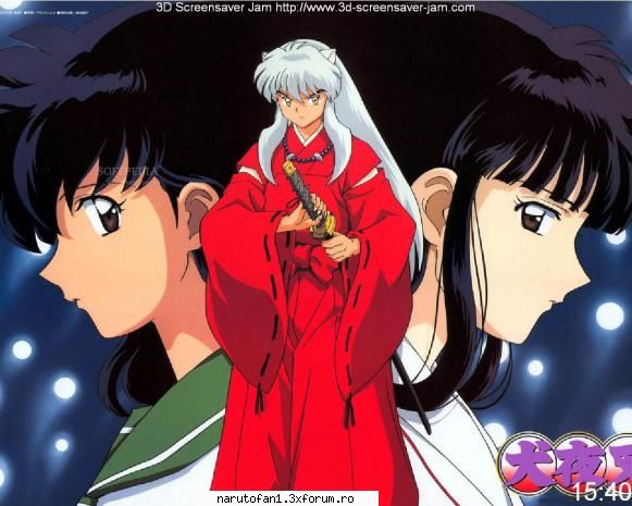 poze personaje dar imi place mai mult inuyasha cine